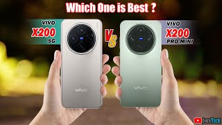 🔥 Duel High Tech Vivo X200 Vs Vivo X200 Pro Mini Off in a Smartphone Showdown [upl. by Mei280]