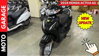 2024 Honda Activa 6G BS7 New Model E20  On Road Price Update  Mileage  Features Detail Review [upl. by Hassett]