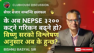 के अब NEPSE ३२०० कट्ने गरिकन बढ्ने हाे विष्णु सरको विश्लेषण अनुसार अब के हुन्छ BISHNU BASYAL SIR [upl. by Alexandre]