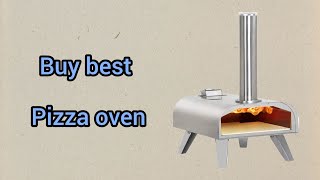 buy top best pizza oven BIG HORN OUTDOORS Pizza Ovens Wood Pellet 12” Pizza Oven Cooking Wood Fired [upl. by Hayalat]