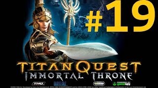 Titan Quest Immortal Throne Walkthrough  Knossos Palace Part 19 [upl. by Lleze]