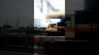 Assistant Loco Pilot showing flag to Train Manager at Miraj junction [upl. by Fidelis]