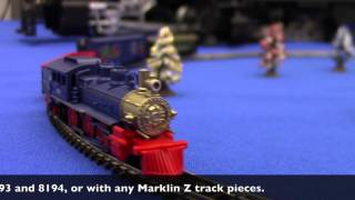 Marklin Z Scale Christmas Train Set [upl. by Mccallum154]