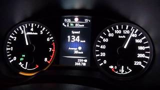 2017 Nissan Micra 09 IGT 90HP  acceleration 80120kmh [upl. by Anaigroeg716]