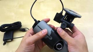 Lecmal HD R300 Dual Camera Dashcam REVIEW [upl. by Lina140]