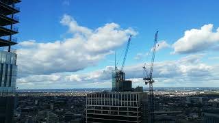 Speed lift of Leadenhall Building The Cheesegrater London [upl. by Ron]