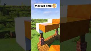 Minecraft Market Stall😲 Worlds Smallest Violin shorts minecraft [upl. by Lust]