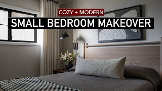 EXTREME SMALL BEDROOM MAKEOVER full DIY remodel  decorating ideas [upl. by Kary]