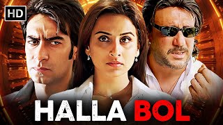 AJAY DEVGAN BLOCKBUSTER ACTION MOVIE  Vidya Balan Jackie Shroof  FULL MOVIE  HALLA BOL HD [upl. by Goulden]