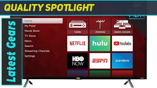 TCL 55S405 55Inch 4K Ultra HD Roku Smart LED TV Discover the Ultimate Entertainment Hub [upl. by Percival]