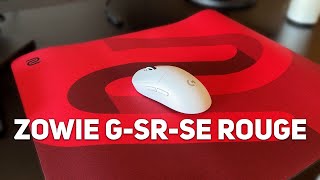 Zowie GSRSE ROUGE Mousepad Review [upl. by Ymme]