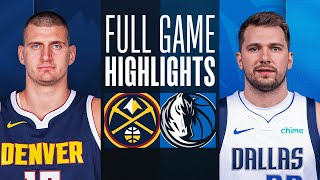 NUGGETS at MAVERICKS  FULL GAME HIGHLIGHTS  March 17 2024 [upl. by Parshall]