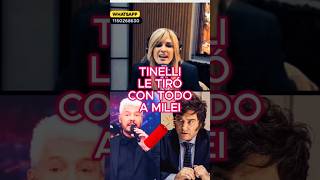 TINELLI LE TIRÓ CON TODO A MILEI canosa tinelli marcelotinelli mileipresidente milei [upl. by Llecram]