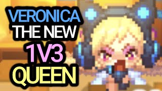 Guardian Tales  Veronica the new 1v3 Queen  Arena Top 10 LA [upl. by Kolva]