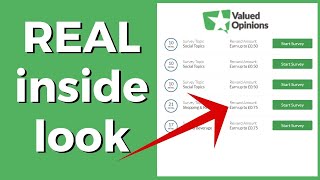 Valued Opinions Review  Is It Legit REAL Inside Look [upl. by Phemia195]