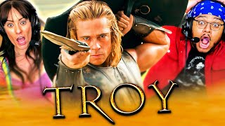 TROY 2004 MOVIE REACTION FIRST TIME WATCHING Brad Pitt  Achilles  Full Movie Review [upl. by Annaeel]