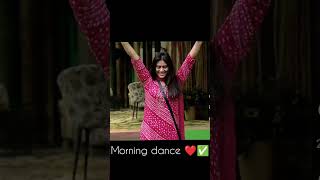 Big boss ott 3 shivani kumari morning dance and Vishal ❤️shivanikumari321official biggbossott3 [upl. by Lombardy]