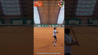 ANALYSE DUN POINT  tennisamateur tournoi officiel sports youtube analyse coaching colombes [upl. by Dust]