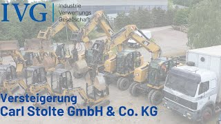 Versteigerung Carl Stolte GmbH amp Co KG I IVG [upl. by Odareg]