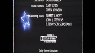 The Last Starfighter 1984 End Credits Unknown Channel amp Date [upl. by Olympium]