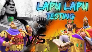 Rise of Kingdoms  Lapu Lapu Test vs NevskyJustinian [upl. by Ahsilif]