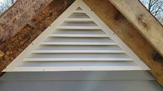 How Not To Install A Gable Vent [upl. by Duaner380]