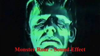 Monster Roar Sound Effect 😈 [upl. by Namijneb]