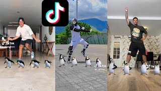 i know you want me dance pinguinos de madagascar tendencia de baile tiktok [upl. by Saerdna441]