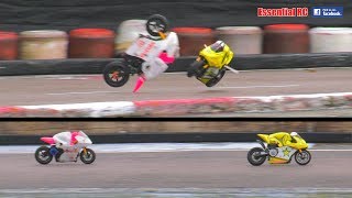 RC MOTORCYCLE\BIKE RACING COLLISIONS and CRASHES  South East Community RC Club Crystal Palace [upl. by Etana]