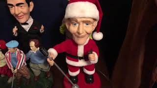 Gemmy pop culture animated Bing Crosby Santa [upl. by Atse79]