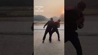 Krav Maga for street fight defence  Collar grab defense [upl. by Nereus]