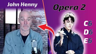 Учитель по вокалу В ШОКЕ от Димаша John Henny Opera 2 Димаш реакция [upl. by Nelad]