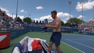 Tallon Griekspoor shirtless in Cincinnati [upl. by Rafi542]