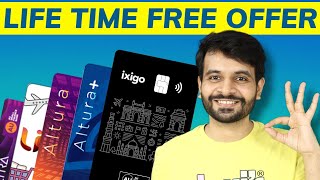 AU Credit Cards Life Time Free Offer  LIMITED PERIOD Offer 🔥🔥 [upl. by Tteltrab]