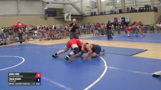 97 Round of 64  Chris Cook West Liberty University vs Edgar Ruano Clarion RTC [upl. by Meghann700]