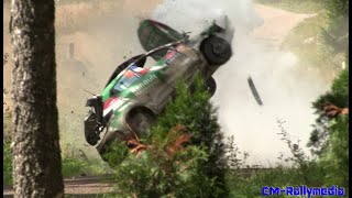 WRC Secto Rally Finland 2024  Big crashes jumps moments mistake [upl. by Raouf885]