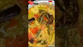 Tomato rice 😋 tastyrecipes tomatorice Tejasriallu viralvideo viralshort ytviral super [upl. by Telracs]