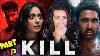 KILL Movie Reaction Part 13  Lakshya  Raghav Juyal  Tanya Maniktala  HEY JANE [upl. by Bounds]