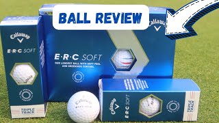 CALLAWAY ERC SOFT GOLF ball REVIEW [upl. by Emogene79]