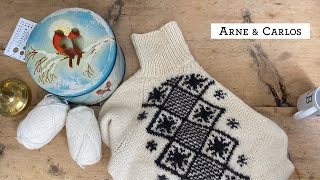 How to Refurbish Redesign and Customize a Knitted Vintage Sweater by ARNE amp CARLOS [upl. by Neersin]