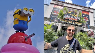 Whats New At Universal Studios amp Islands Of Adventure  Minion Land Construction Progress amp More [upl. by Ahsikyw]