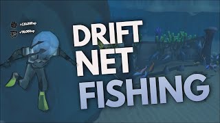 Amazing Fishing and Hunter XP  Drift Net Fishing Guide OSRS [upl. by Luapnaej703]