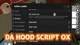 Da hood script Pastebin 2023 Admin Ox Hub 😈 [upl. by Matelda]
