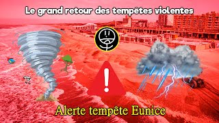 Tempête Eunice  Le grand retour des tempêtes ⚠ [upl. by Rozelle821]