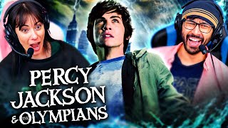 PERCY JACKSON amp THE OLYMPIANS The Lightning Thief MOVIE REACTION FIRST TIME WATCHING [upl. by Pasadis731]