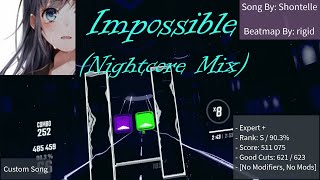 Impossible Nightcore Remix  S Rank [upl. by Elicul]