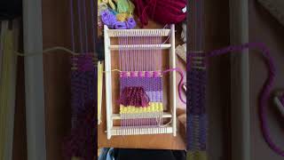 Quick Weaving Basics for Beginners 1 Minute Weaving Tutorial [upl. by Mace]