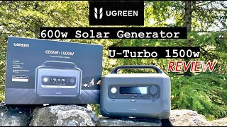 Ugreen PowerRoam 600W Solar Generator Review and Giveaway 👍 [upl. by Pantia]