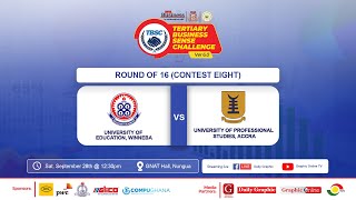 TERTIARY BUSINESS SENSE CHALLENGE 2024 VER 60 ROUND OF 16 CONTEST 8 [upl. by Hsuk442]