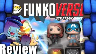 Funkoverse Strategy Game Marvel Review with Tom Vasel [upl. by Padriac]